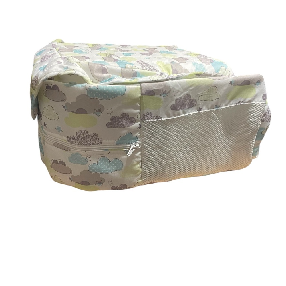 Baby Delight Snuggle Nest Portable Travel
Infant Sleeper Folding Bassinet Clouds